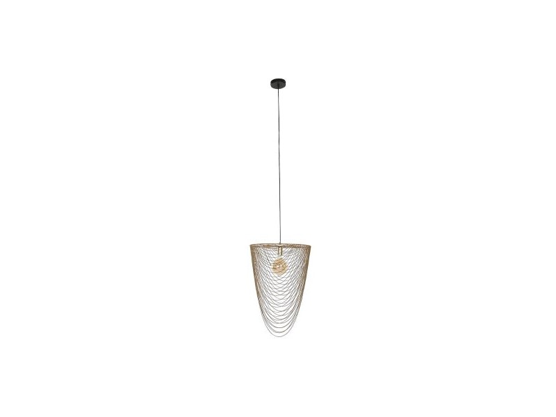 Полилей Home ESPRIT Златен Желязо 46 x 46 x 69 cm