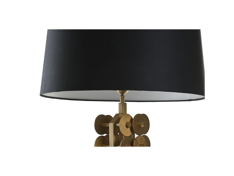 Настолна лампа Home ESPRIT Черен Златен 50 W 220 V