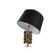 Настолна лампа Home ESPRIT Черен Златен 50 W 220 V
