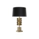 Настолна лампа Home ESPRIT Черен Златен 50 W 220 V