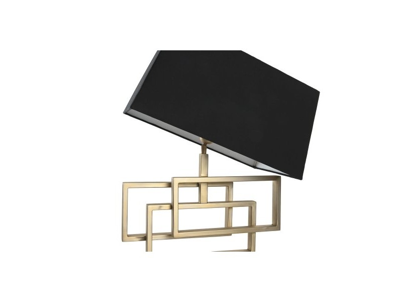 Настолна лампа Home ESPRIT Черен Златен 50 W 220 V