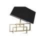 Настолна лампа Home ESPRIT Черен Златен 50 W 220 V