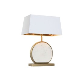 Настолна лампа Home ESPRIT Бял Златен 50 W 220 V