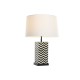Настолна лампа Home ESPRIT Бял Черен 50 W 220 V