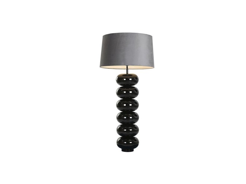 Настолна лампа Home ESPRIT Черен Сив 50 W 220 V