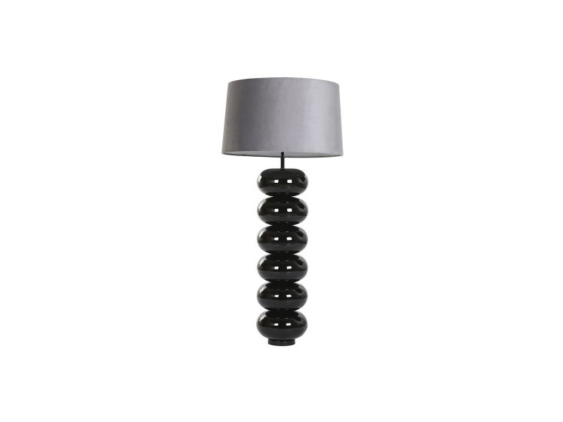 Настолна лампа Home ESPRIT Черен Сив 50 W 220 V