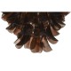 Полилей Home ESPRIT Кафяв Сребрист Кристал Стомана 25 W 80 x 80 x 80 cm