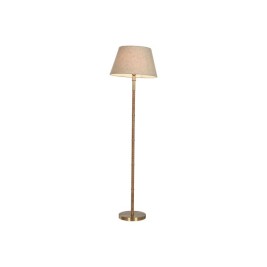 Лампион Home ESPRIT Бежов Златен Естествен 50 W 220 V 42 x 42 x 154 cm