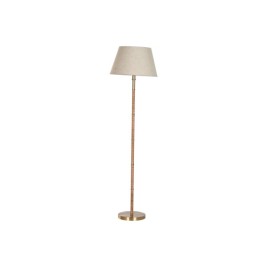 Лампион Home ESPRIT Бежов Златен Естествен 50 W 220 V 42 x 42 x 154 cm