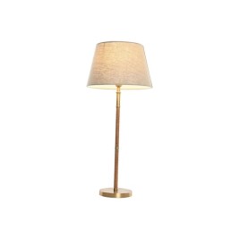 Настолна лампа Home ESPRIT Бежов Златен Естествен 50 W 220 V