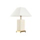 Настолна лампа Home ESPRIT Бял Бежов Златен 50 W 220 V