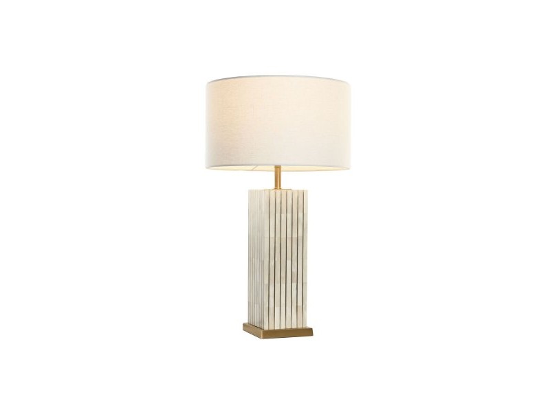 Настолна лампа Home ESPRIT Бежов Златен 50 W 220 V