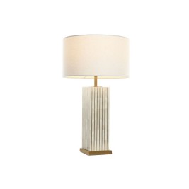 Настолна лампа Home ESPRIT Бежов Златен 50 W 220 V