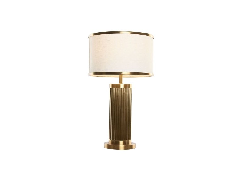 Настолна лампа Home ESPRIT Бял Златен 50 W 220 V Настолна лампа Home ESPRIT Бял Златен 50 W 220 V