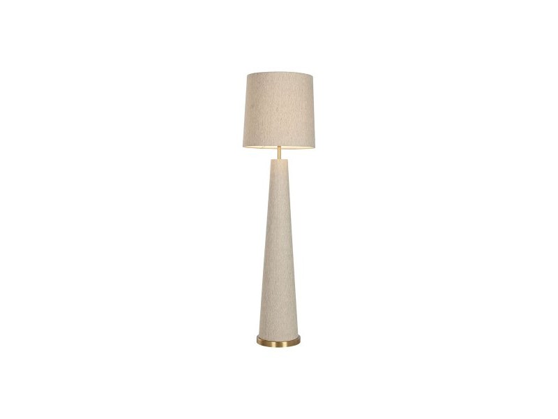 Лампион Home ESPRIT Бежов Златен 50 W 220 V 40 x 40 x 149 cm