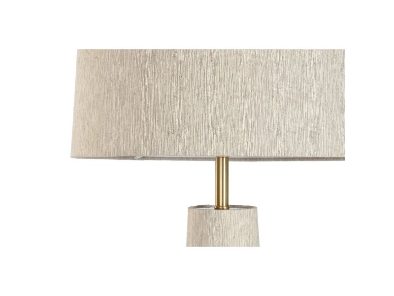 Лампион Home ESPRIT Бежов Златен 50 W 220 V 40 x 40 x 149 cm