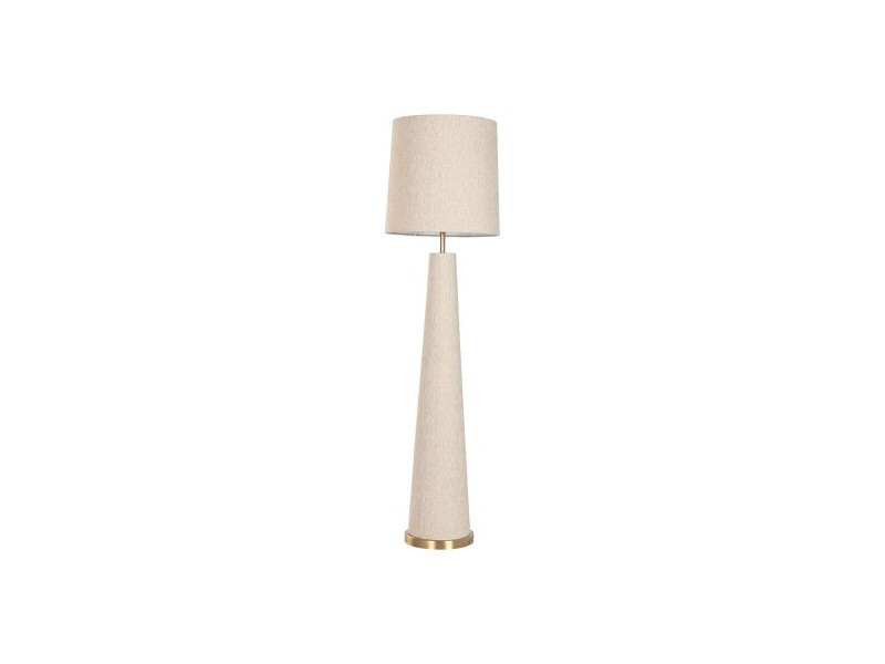 Лампион Home ESPRIT Бежов Златен 50 W 220 V 40 x 40 x 149 cm