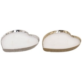 Ароматизирана Свещ Home ESPRIT Модерен Сърце 320 g (2 броя)