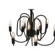 Полилей Home ESPRIT Черен Метал 54 x 54 x 46 cm Полилей Home ESPRIT Черен Метал 54 x 54 x 46 cm