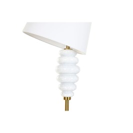 Лампион Home ESPRIT Бял Златен 220 V 43 x 43 x 170 cm