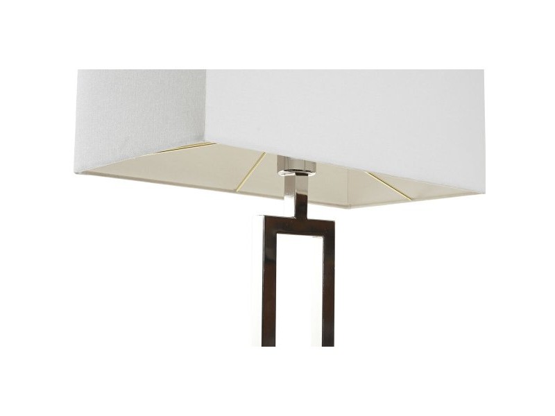 Настолна лампа Home ESPRIT Бял Сребрист 50 W 220 V