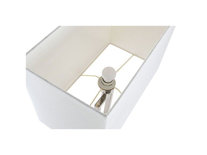 Настолна лампа Home ESPRIT Бял Сребрист 50 W 220 V