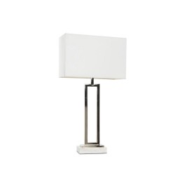 Настолна лампа Home ESPRIT Бял Сребрист 50 W 220 V