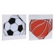 Ярка декорация Home ESPRIT Акрилен Град 31 X 1,5 X 31 CM (2 броя)