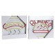 Ярка декорация Home ESPRIT Акрилен Град 30 X 1,5 X 28 CM (2 броя)