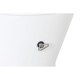Base pour parapluie Home ESPRIT Бял 46 x 46 x 61 cm