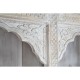 Лавица Home ESPRIT Бял Дърво манго Дървен MDF 180 x 40 x 200 cm