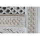 Лавица Home ESPRIT Бял Дърво манго Дървен MDF 180 x 40 x 200 cm
