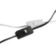 Настолна лампа Home ESPRIT Жълт Бял Черен 25 W 220 V (2 броя)