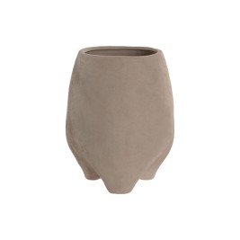 Саксия Home ESPRIT Светло кафяв Керамика Град 23 x 23 x 30 cm