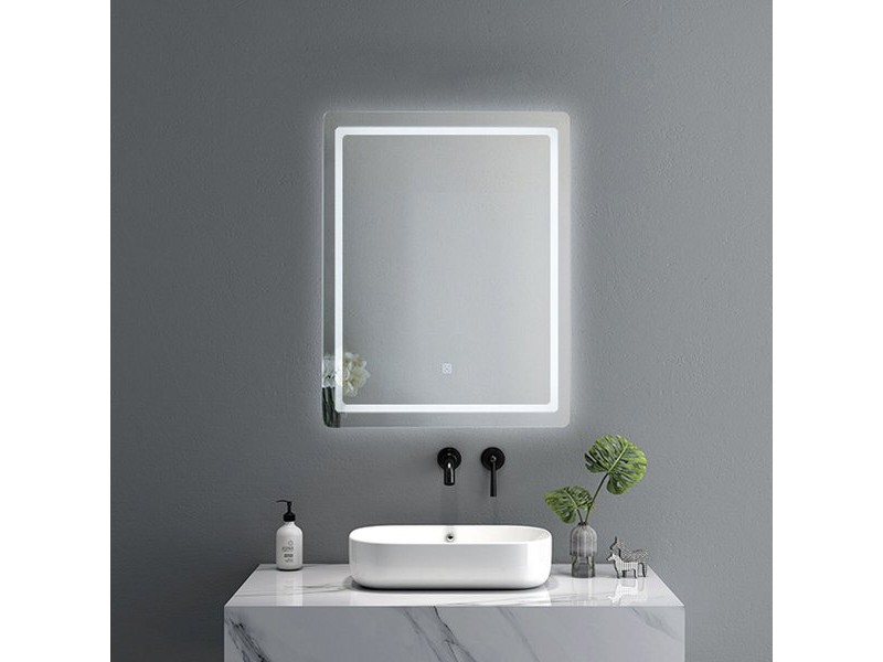 Стенно огледало Home ESPRIT Кристал 60 x 0,5 x 80 cm