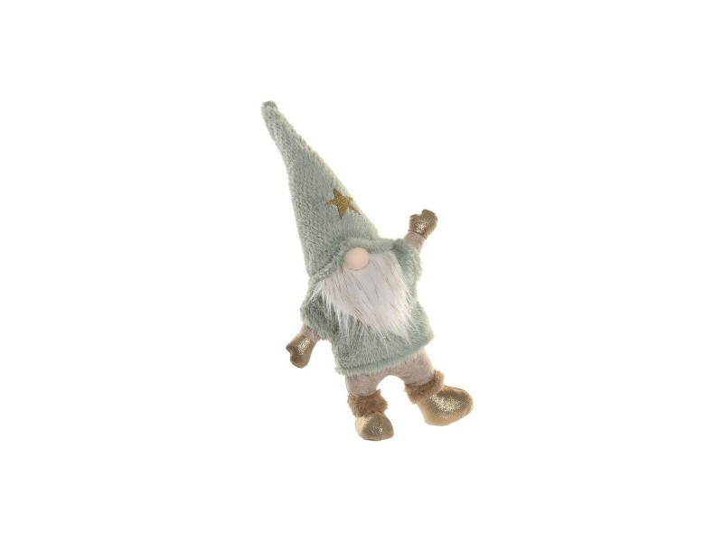 Коледна Украса Home ESPRIT Бял Зелен Гном 26 x 12 x 55 cm