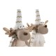 Коледна Украса Home ESPRIT Бял Царица 14 X 13 X 60 CM (2 броя)