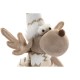 Коледна Украса Home ESPRIT Бял Царица 14 X 13 X 55 CM (2 броя)