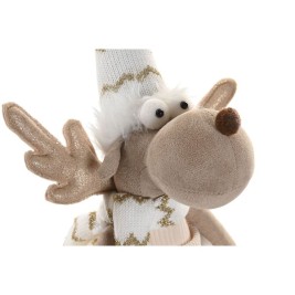 Коледна Украса Home ESPRIT Бял Царица 14 X 13 X 55 CM (2 броя)