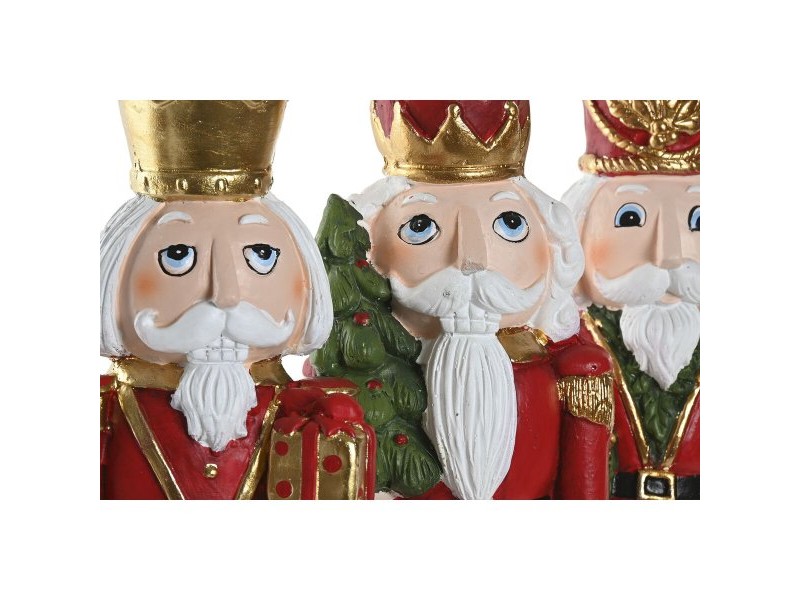 Коледна Украса Home ESPRIT Многоцветен Орехотрошачка 14 x 13 x 48 cm (3 броя) Коледна Украса Home ESPRIT Многоцветен Орехотрошачка 14 x 13 x 48 cm (3 броя)