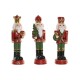 Коледна Украса Home ESPRIT Многоцветен Орехотрошачка 14 x 13 x 48 cm (3 броя) Коледна Украса Home ESPRIT Многоцветен Орехотрошачка 14 x 13 x 48 cm (3 броя)