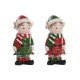 Коледна Украса Home ESPRIT Многоцветен Елф 15 X 13 X 32 cm (2 броя)