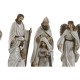 Рождествена Коледна Сцена Home ESPRIT Бял Смола 8 x 6 x 19 cm (8 Части)