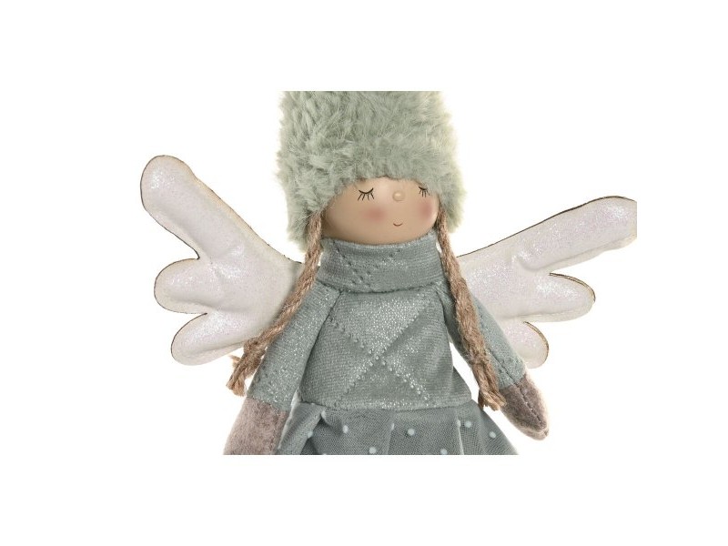 Коледна Украса Home ESPRIT Зелен Фея 19 X 10 X 42 CM