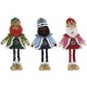 Коледна Украса Home ESPRIT Многоцветен Мъдреци 30 X 15 X 66 CM (3 броя)