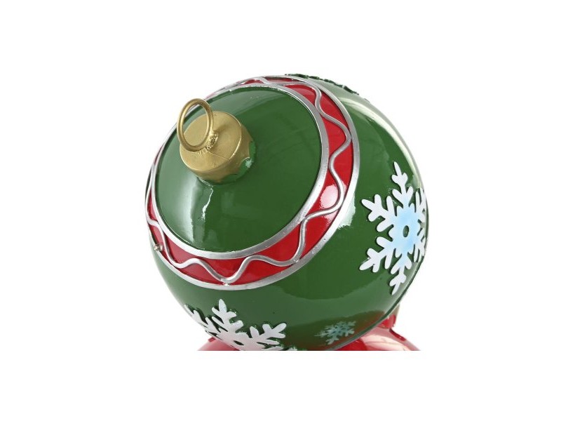 Коледна Украса Home ESPRIT Червен Зелен