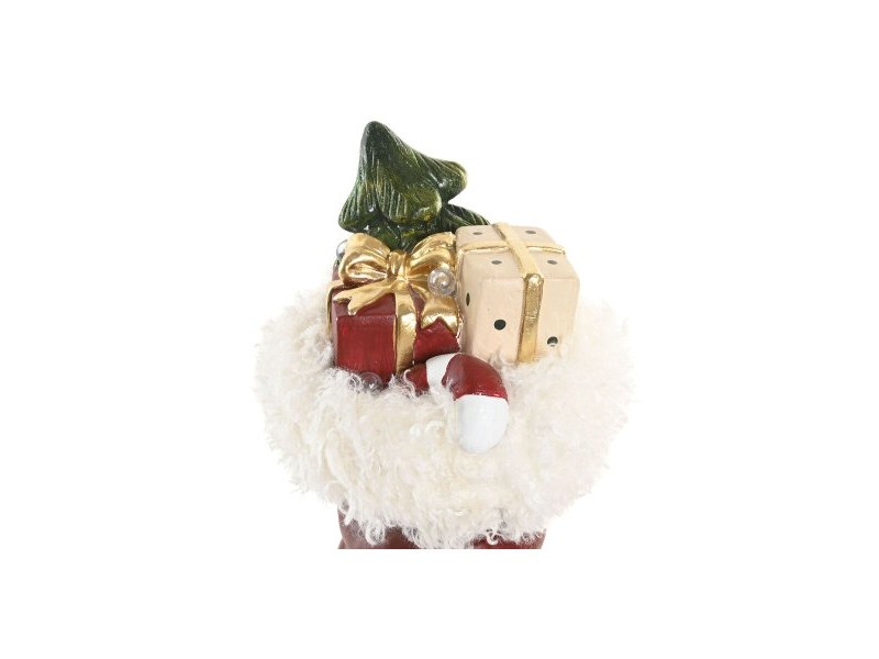 Коледна Украса Home ESPRIT Бял Червен Зелен Златен Ботуш 29 X 16,5 X 33,5 CM
