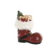 Коледна Украса Home ESPRIT Бял Червен Зелен Златен Ботуш 29 X 16,5 X 33,5 CM