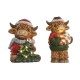 Коледна Украса Home ESPRIT Многоцветен 22,5 X 19 X 38 CM (2 броя)