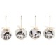 Коледни топки Home ESPRIT Многоцветен PVC (14 Части)